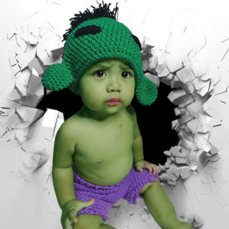 Hulk store baby costume