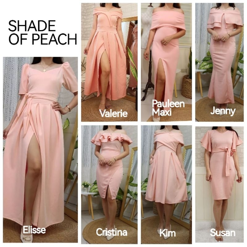 Peach hotsell colored sundress