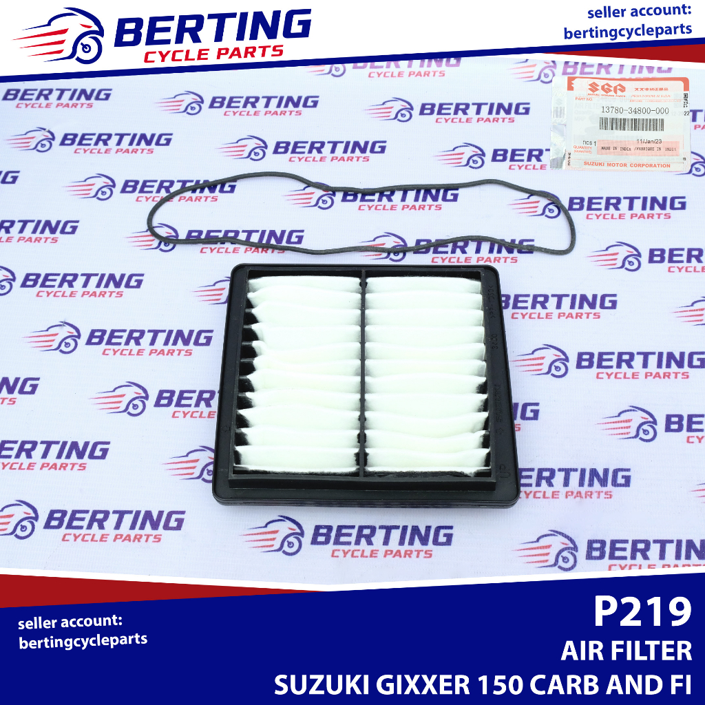 Suzuki gixxer online air filter price