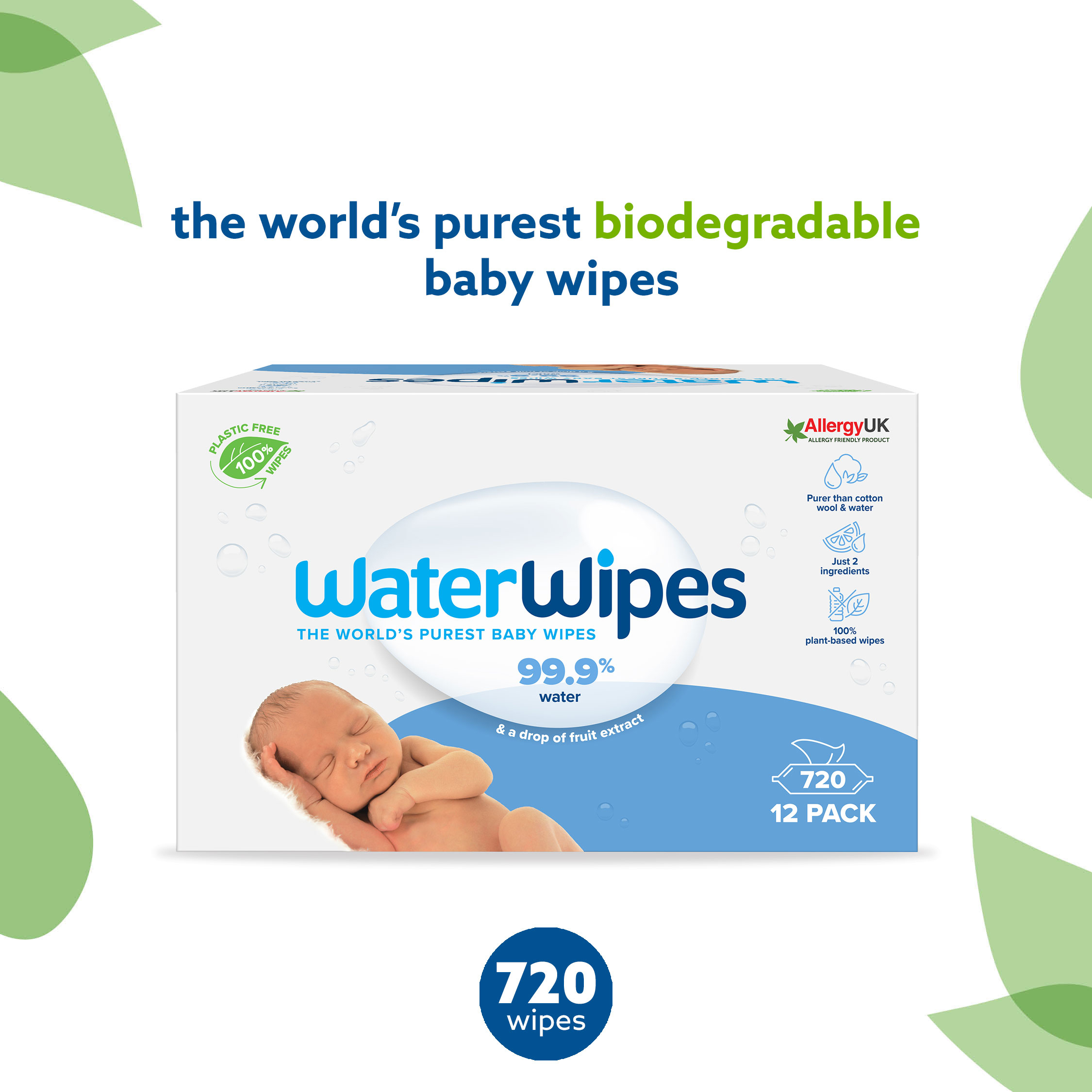 Buy Waterwipes Baby Wipes Biodegradable online at