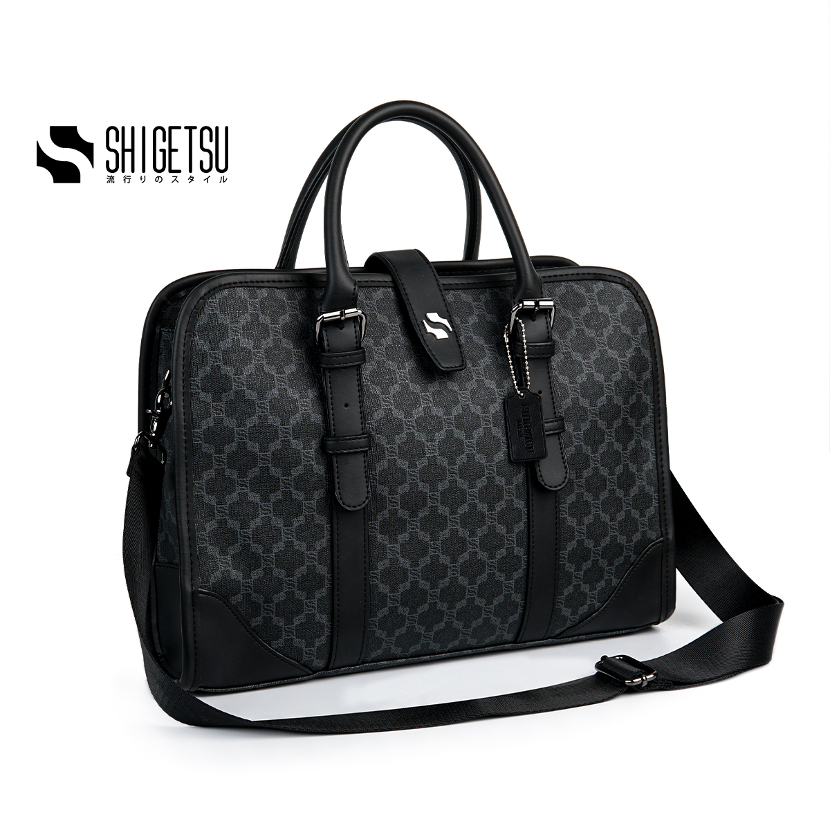 SHIGETSU SIGNATURE MONOGRAM SLING BAG, CROSSBODY BAG #officebag