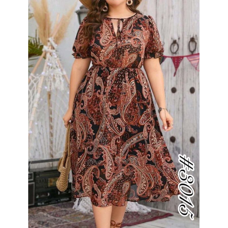 Shopee plus outlet size dress