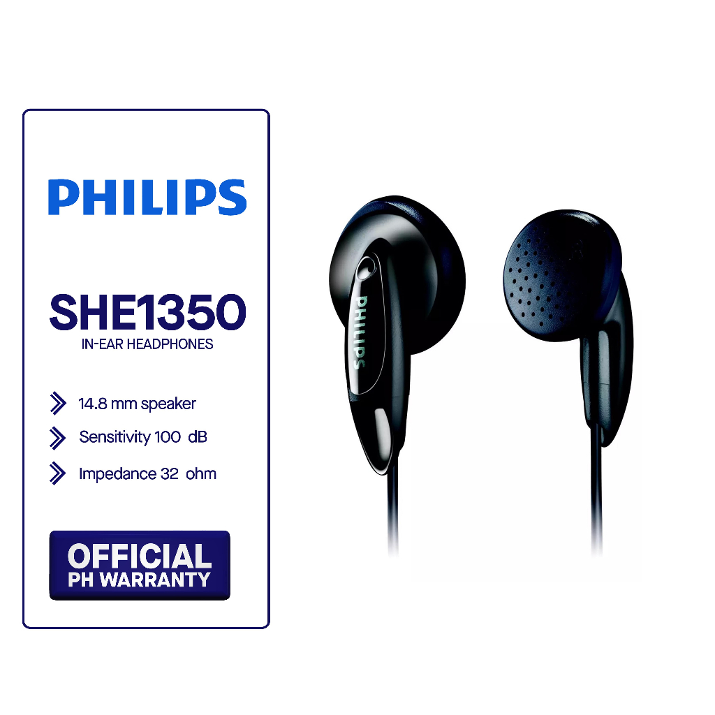 Philips she1350 online earphones