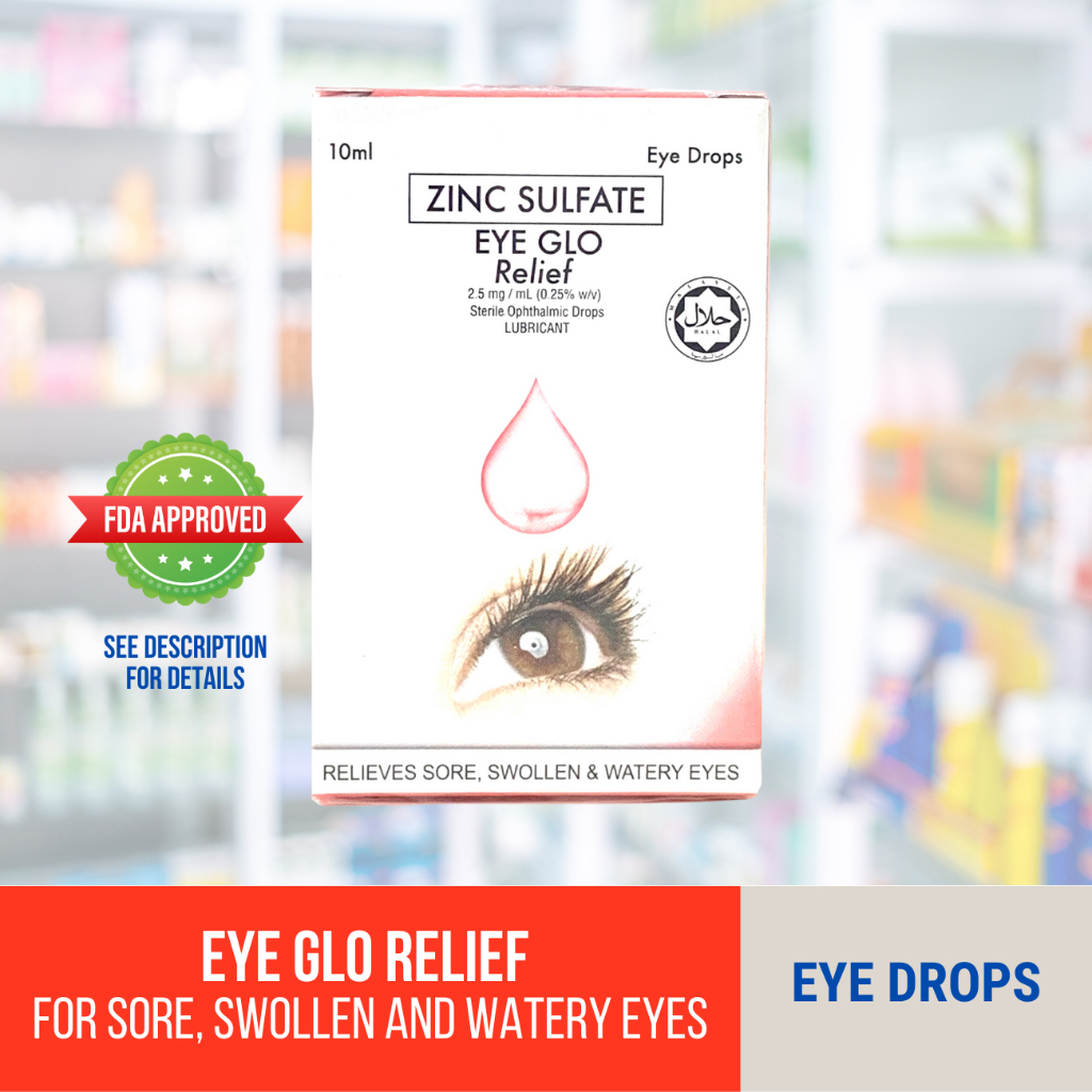Eye Mo / Visine Generic) Eye Glo Red / Eye Glo Relief Drops / For