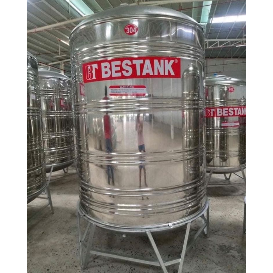 ถังเก็บน้ำสเตนเลส Bestank 1,000 ลิตรถังเก็บน้ำสเตนเลส Bestank 1,000 ลิตร  