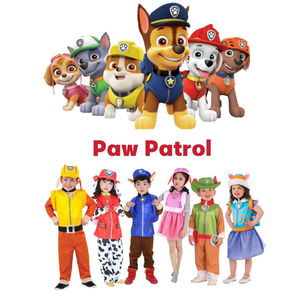  Paw Patrol Girls Dress 2 Pack