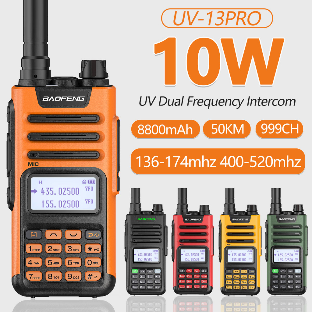 Talkie-Walkie Baofeng UV-9r PRO IP68 Waterproof Handheld Two Way UV 9r PRO  Radio Dual Band UHF/VHF Bf-UV9r PRO Ht Walkie Talkie - China Walkie Talkie  and Two Way Radio price