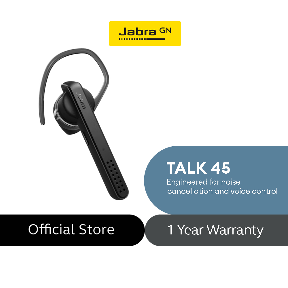 Jabra Talk 45 For Noise Cancellation Voice Control With Car