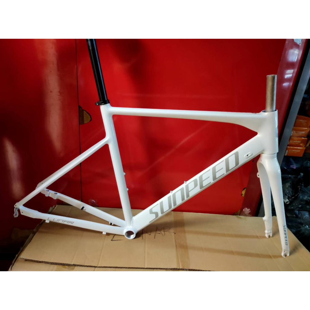 Frame Road Bike Sunpeed Lunar Alloy Internal Cabling Shopee