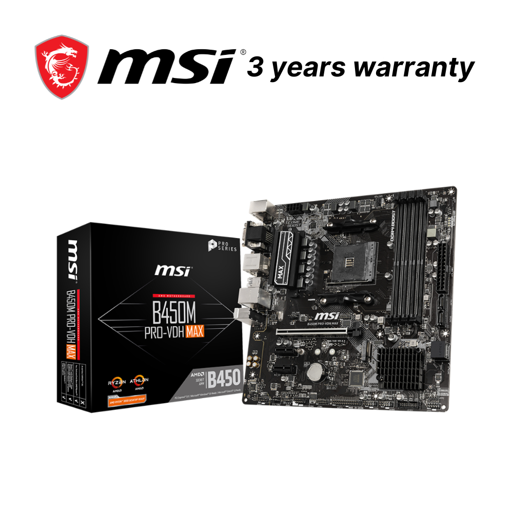 Board msi 2024 b450m pro