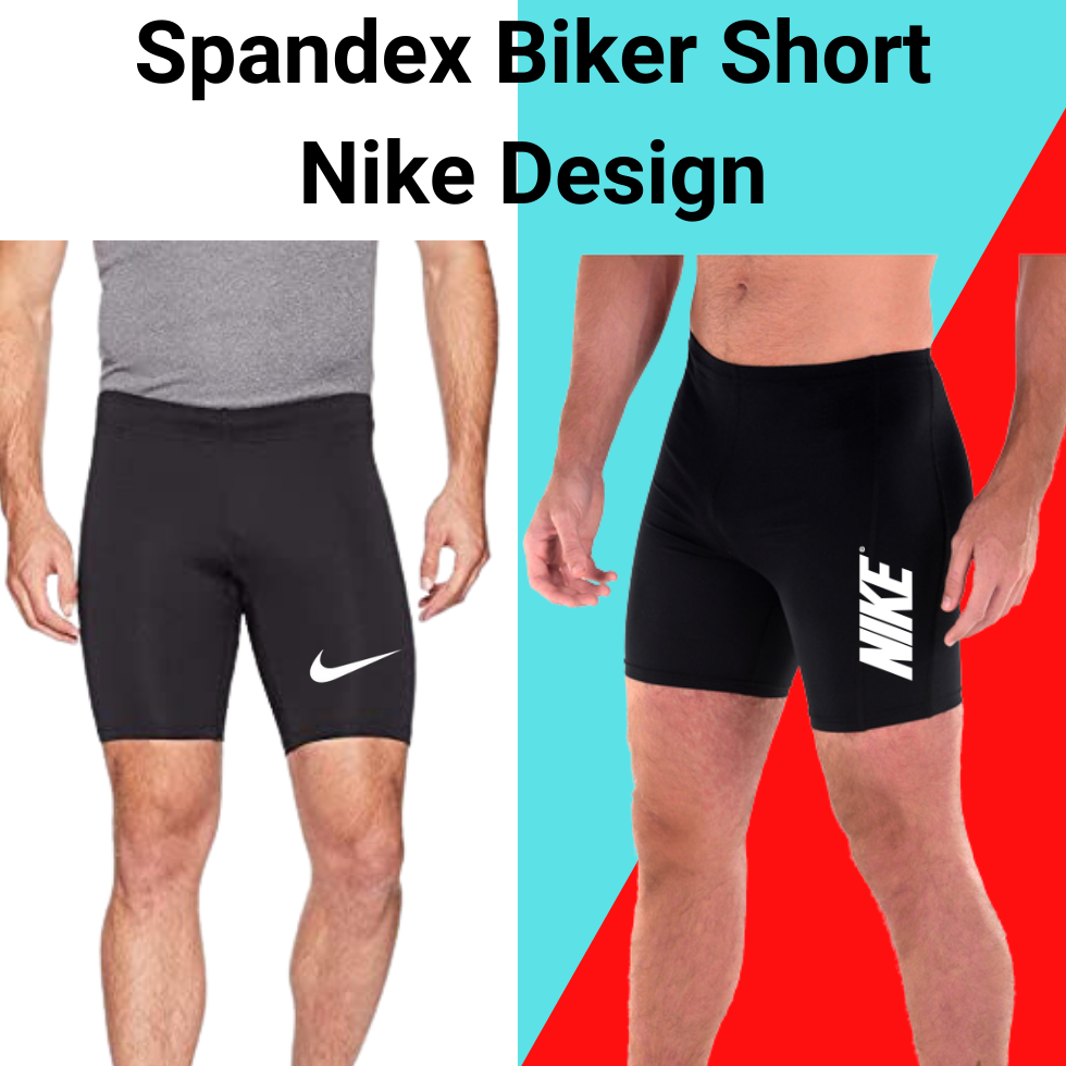 Nike Printed Running, Volleyball, Swimming Cotton Spandex Cycling Shorts