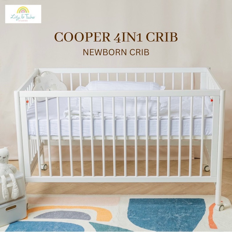 Co sleeper best sale convertible crib