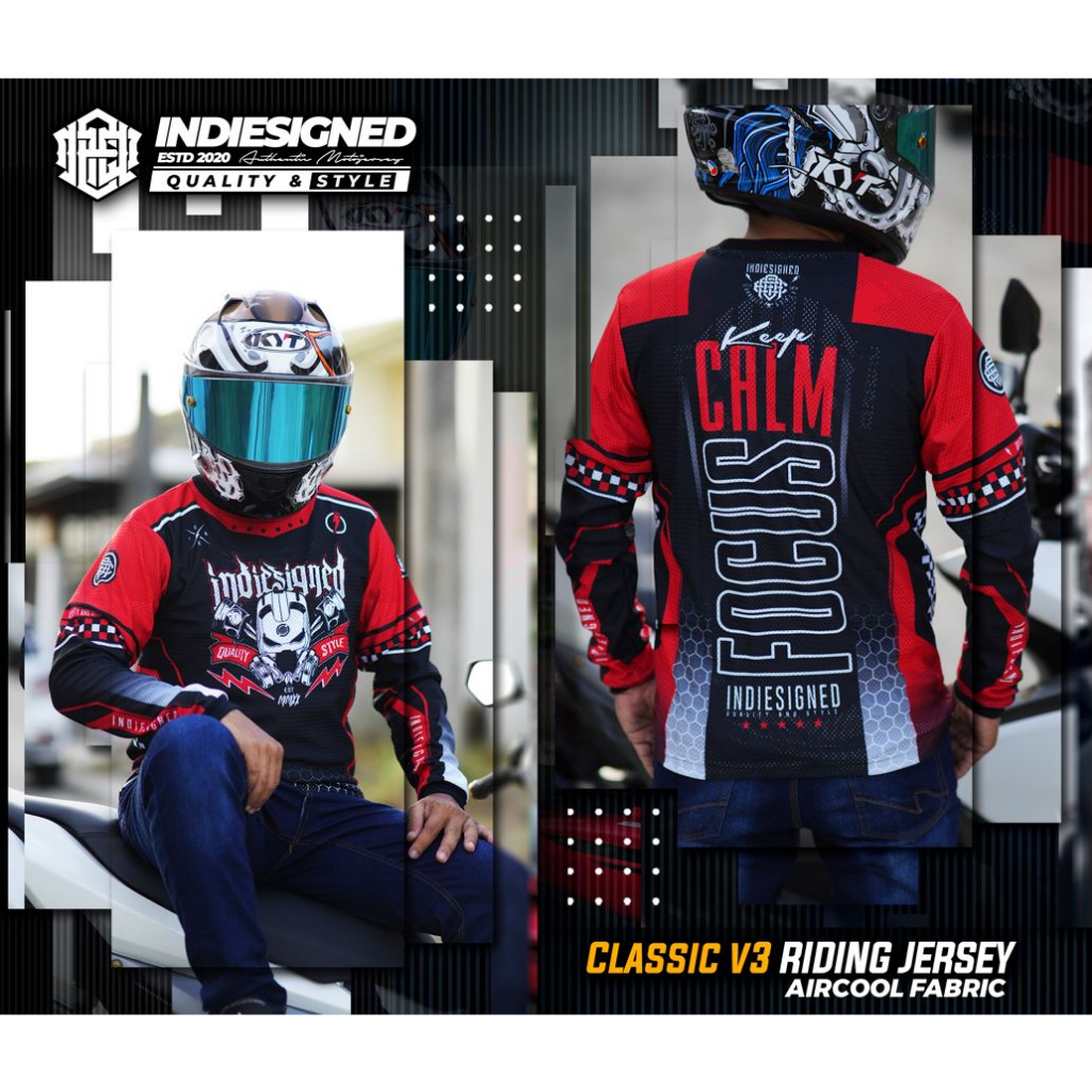 INDIE CLASSIC V3 RIDING JERSEY (AIRCOOL)