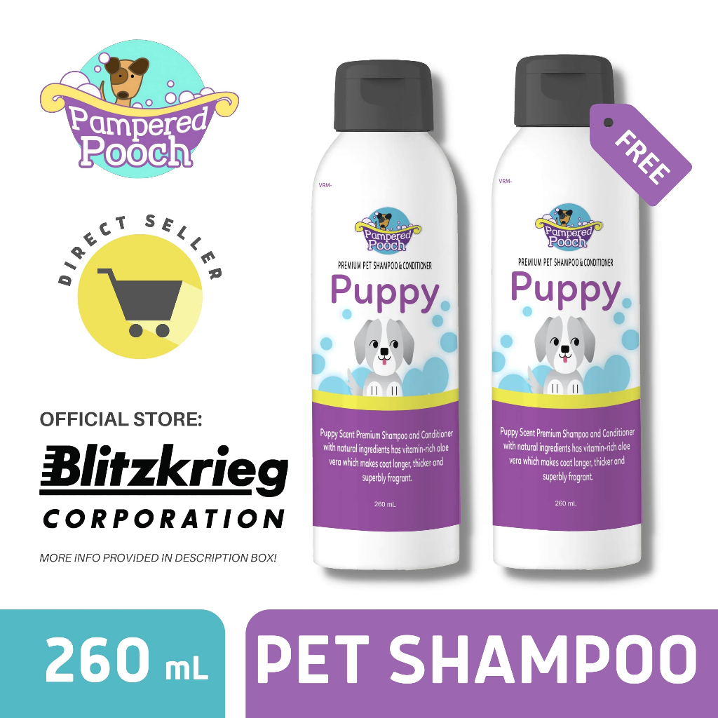 Pampered pooch shampoo hotsell