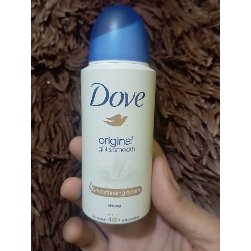 Dove Original Light Smooth Moisturising Cream Whitening Deodorant