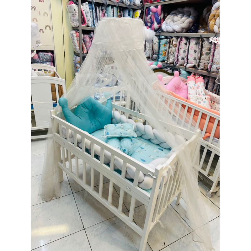 Baby best sale cot shopee