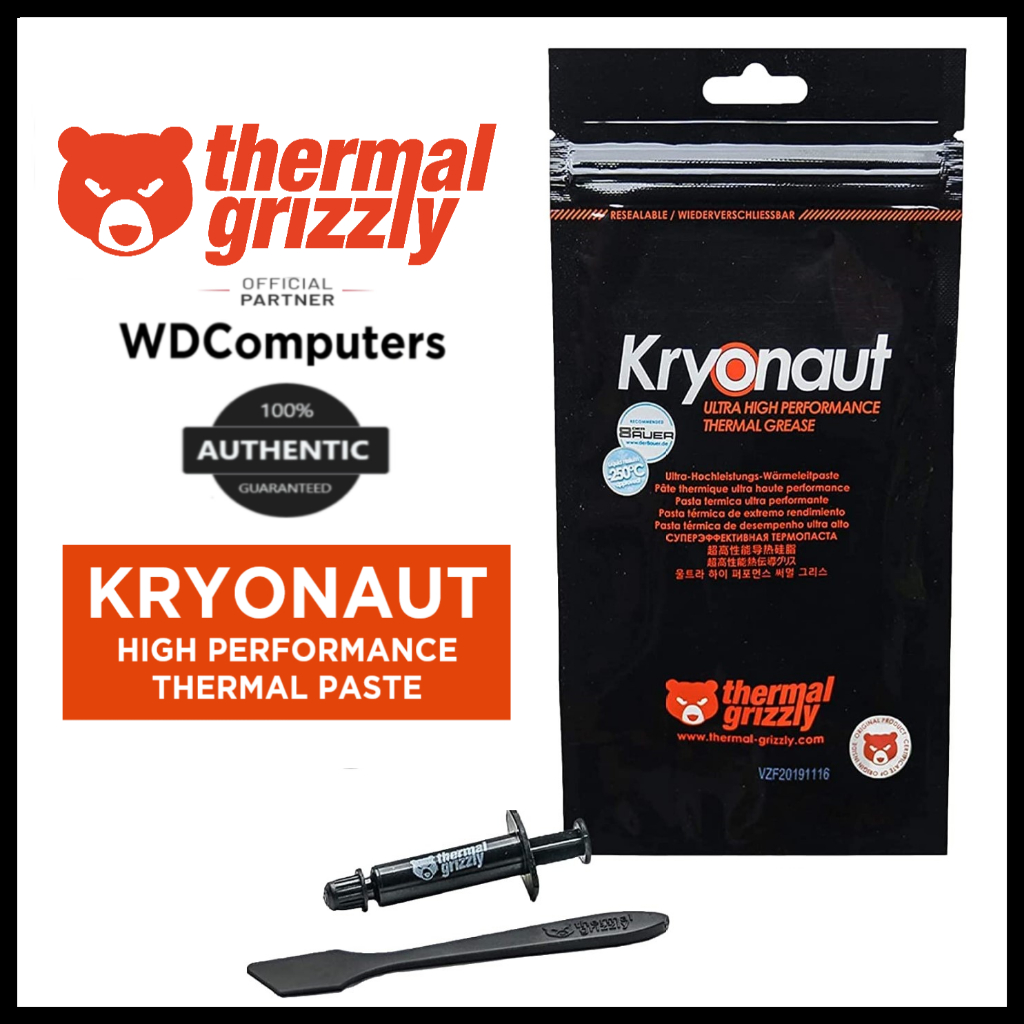  Thermal Grizzly Kryonaut, High Performance Thermal
