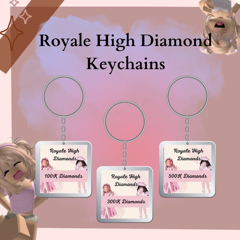 AJDL sellWOHL.PH Royale High Customized Keyring (Low Value Items)