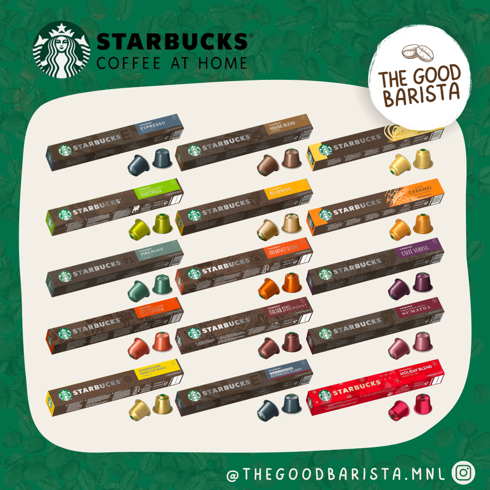 Nespresso Starbucks Guatemala Coffee Capsules/Pods