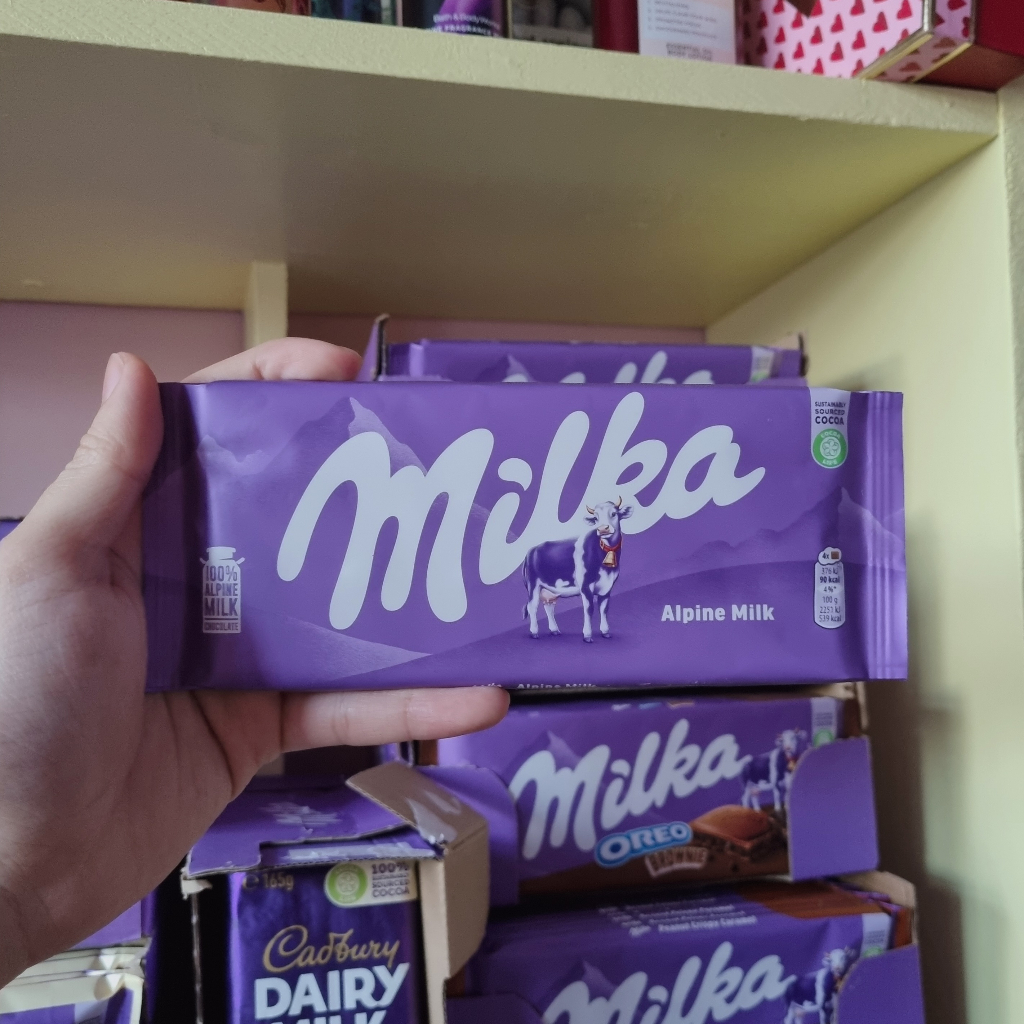 Milka Chocolate Bars, Milka Oreo White, Pack of 22, Chocolate Milka, 77  Oz