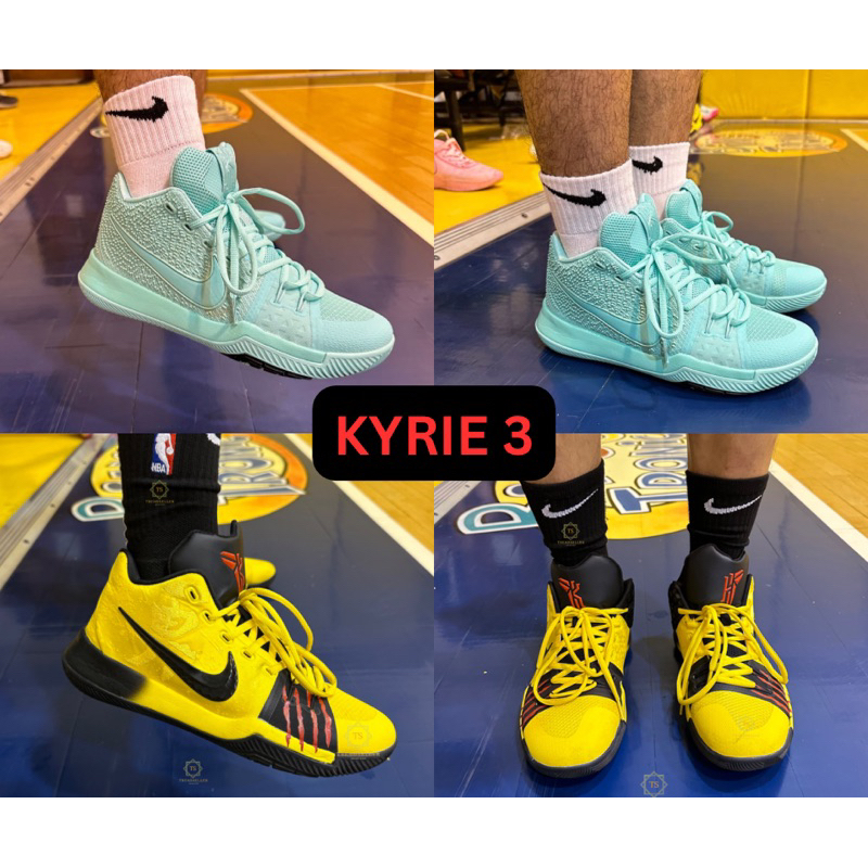 Kyrie 3 2024 aqua on feet