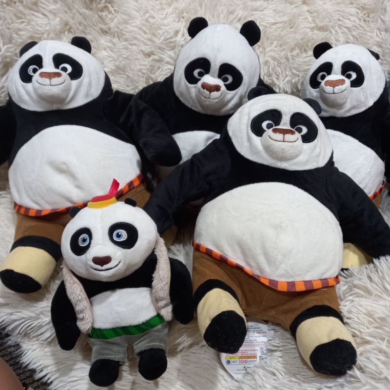 Kung fu deals panda soft toy