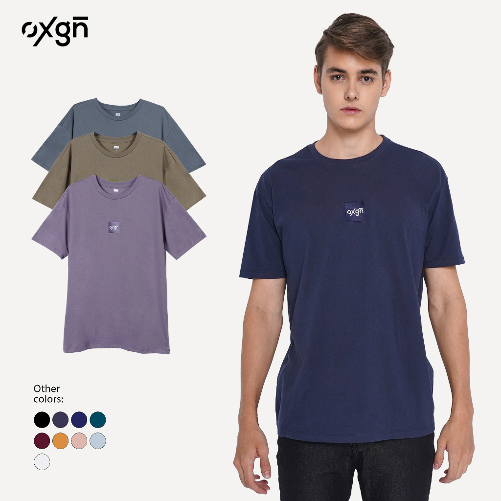 Embroidered Blue Generation V-Neck Polo Shirts