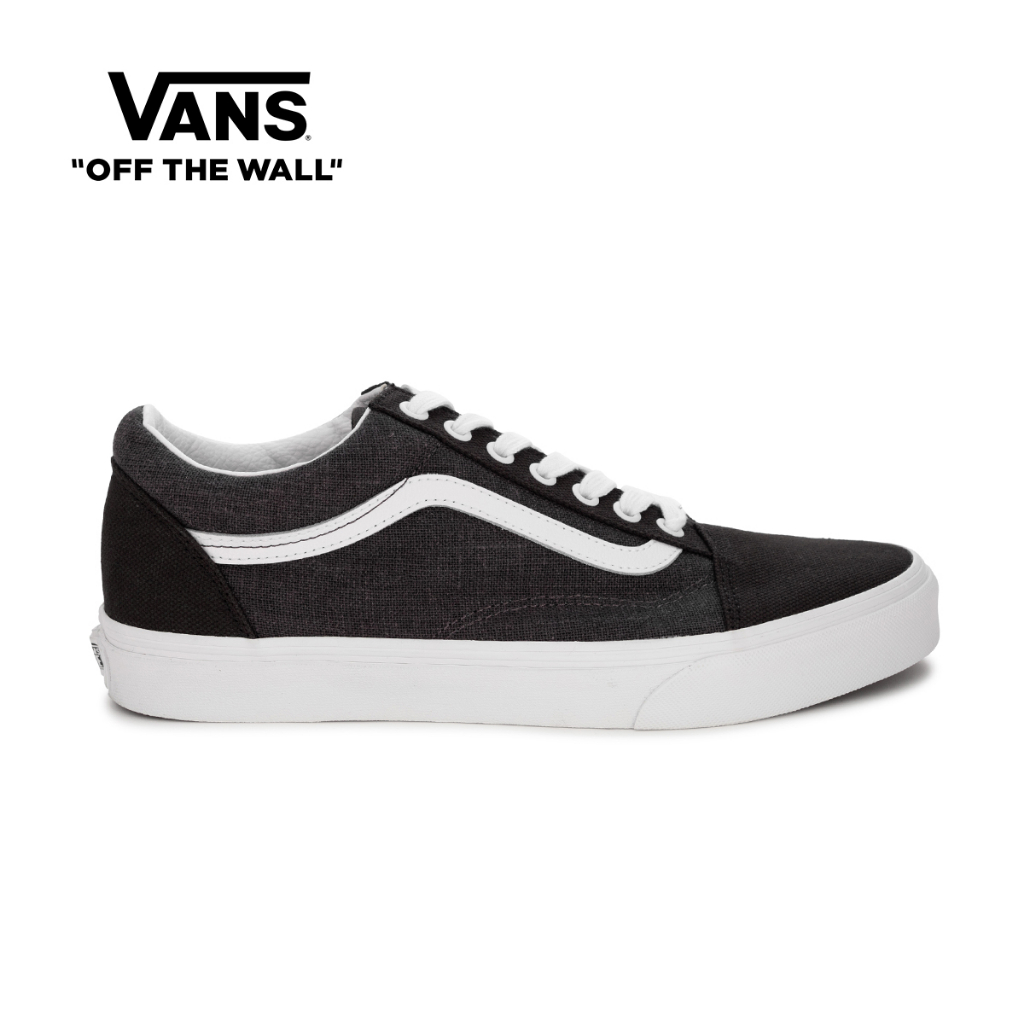 Vans black best sale sneakers men