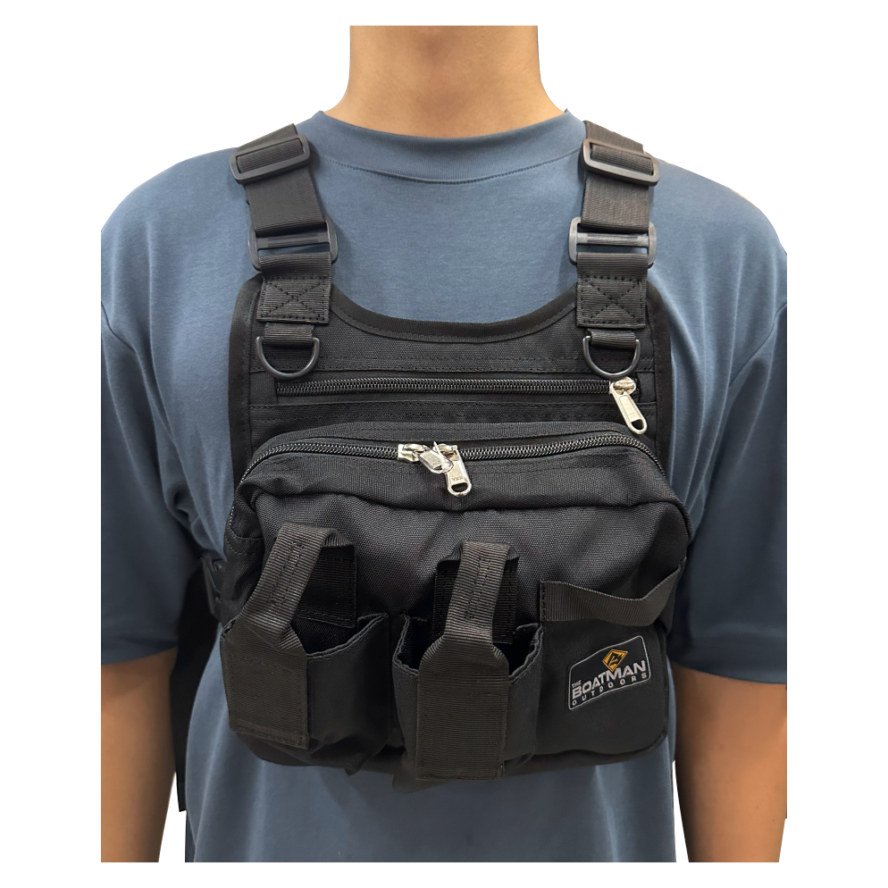 The Boatman Outdoors Radio Chest Bag