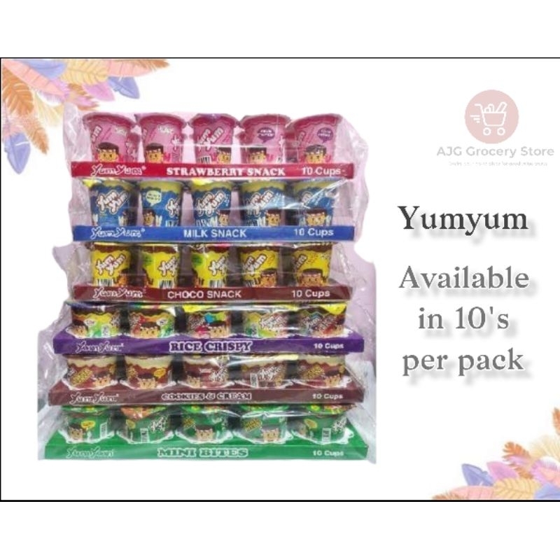 Yum Yum / Yumyum Mini Snacks (per tray by 10s)