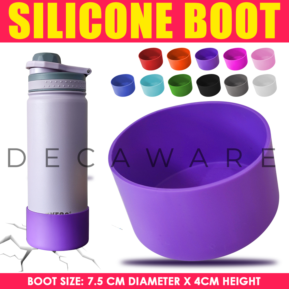 7.5cm Silicone Boot BPA Free Anti-Slip Bottom Sleeve Cover Base Pad for  Water Bottle for Iron Flask - AliExpress