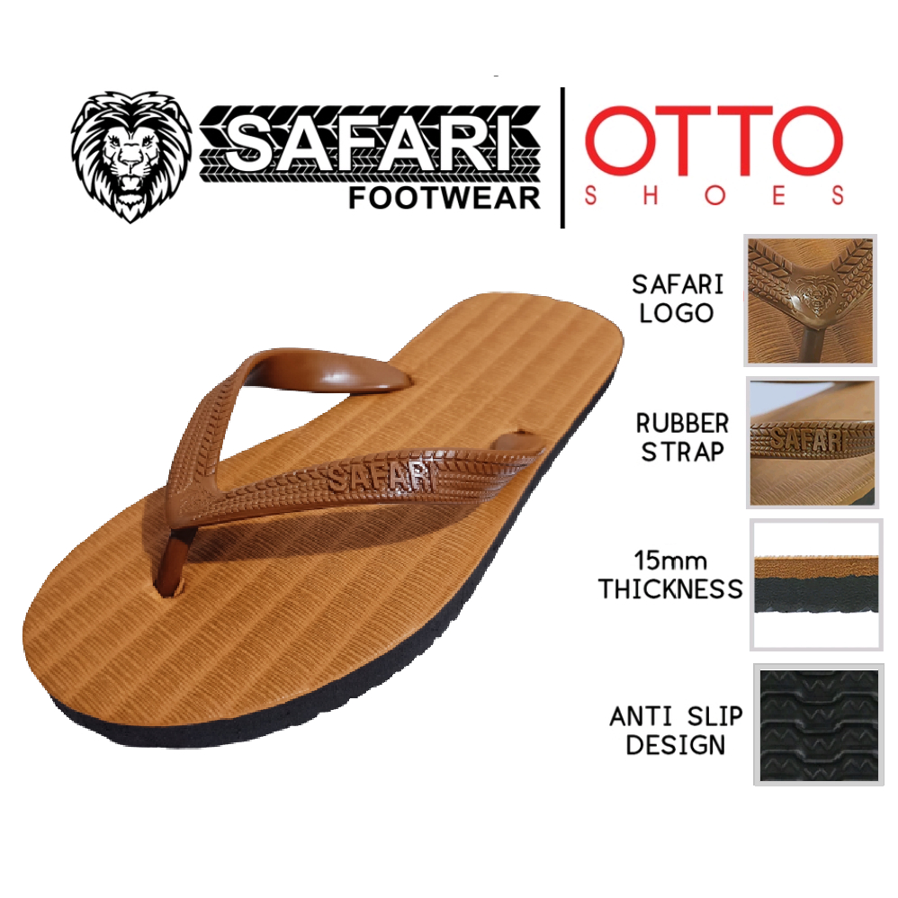 SAFARI SLIPPERS Unisex MARIKINA Made by OTTO Shoes Shopee