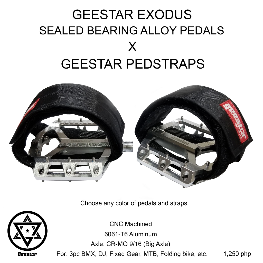 Fixed gear fixie hot sale pedals foot strap