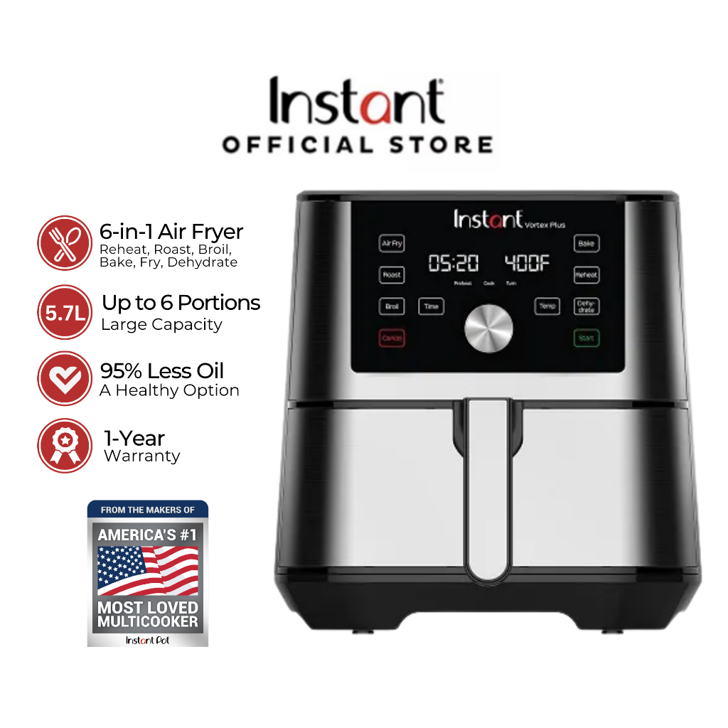 Instant Vortex Plus 7-in-1 Smart Air Fryer Oven (10 QT) - Instant Pot  Philippines