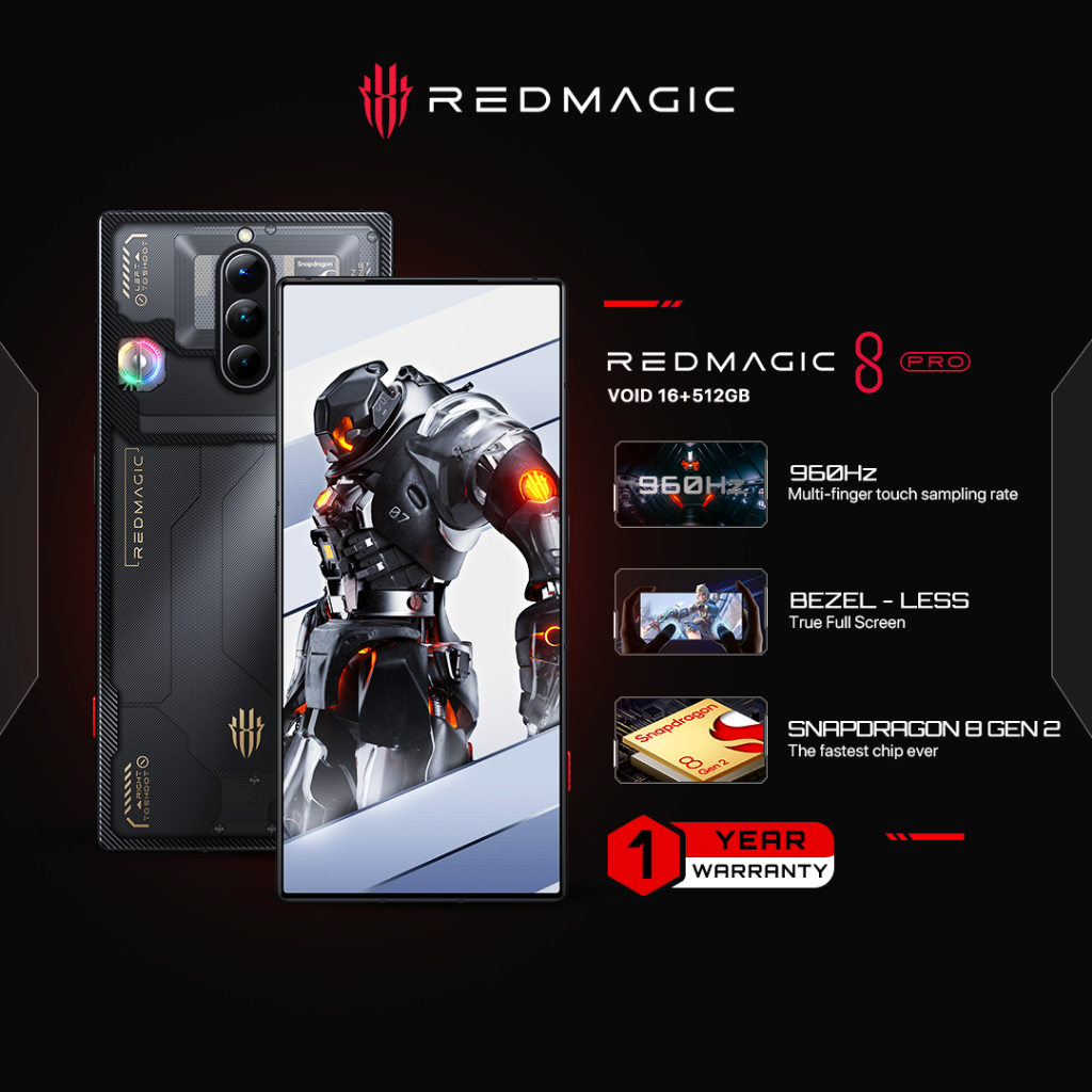 ZTE Redmagic 8 Pro (16GB/512GB) - Void