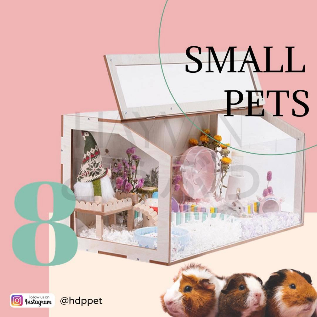 Pastel shop hamster cage