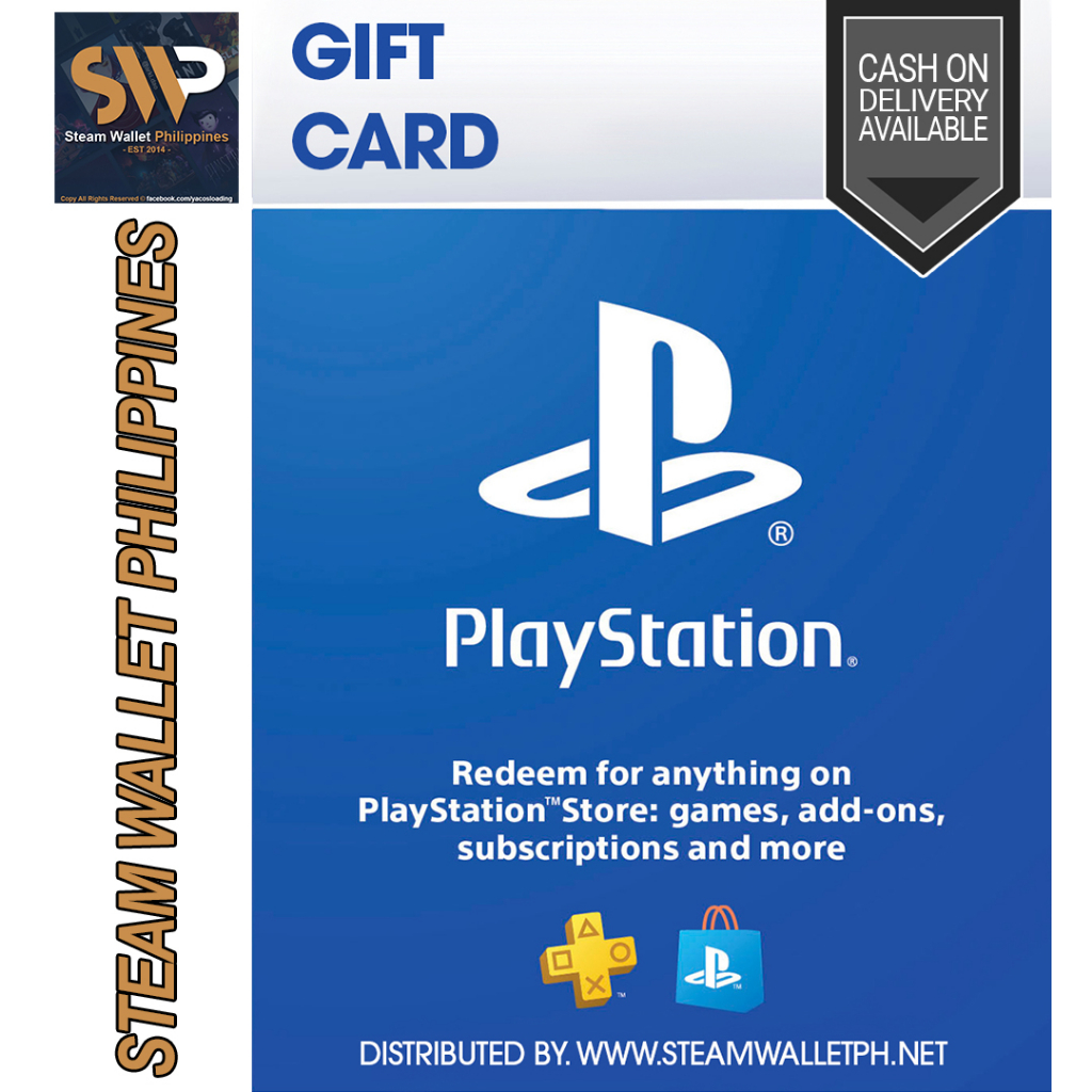 Steam store psn card