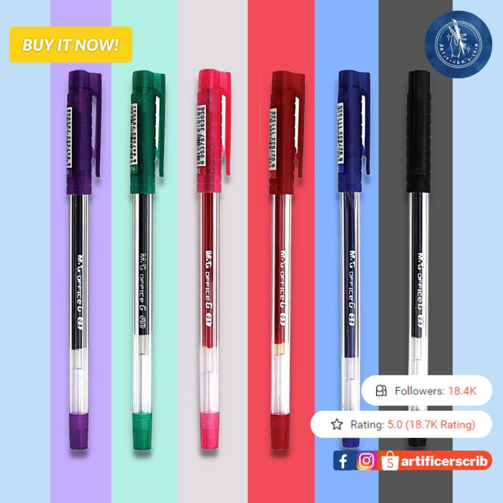 Shop gel pen colored for Sale on Shopee Philippines