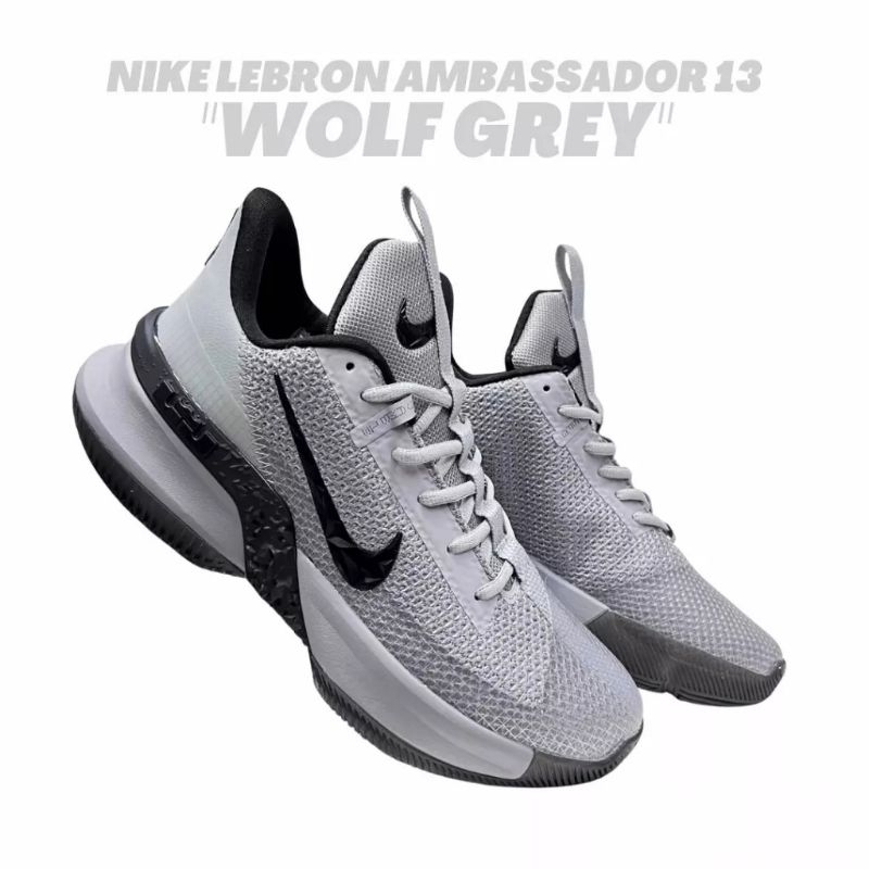 Lebron 13 wolf store grey