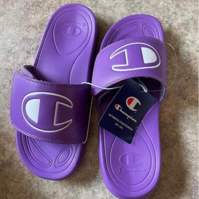 Purple best sale champion slides