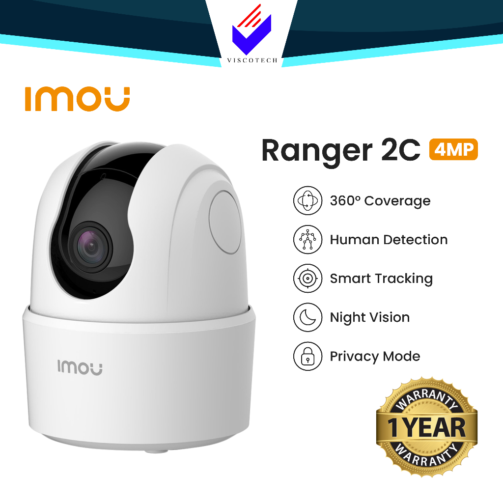 Imou Outdoor Camera Wireless Wifi 4MP Zoom Night Vsion with Audio