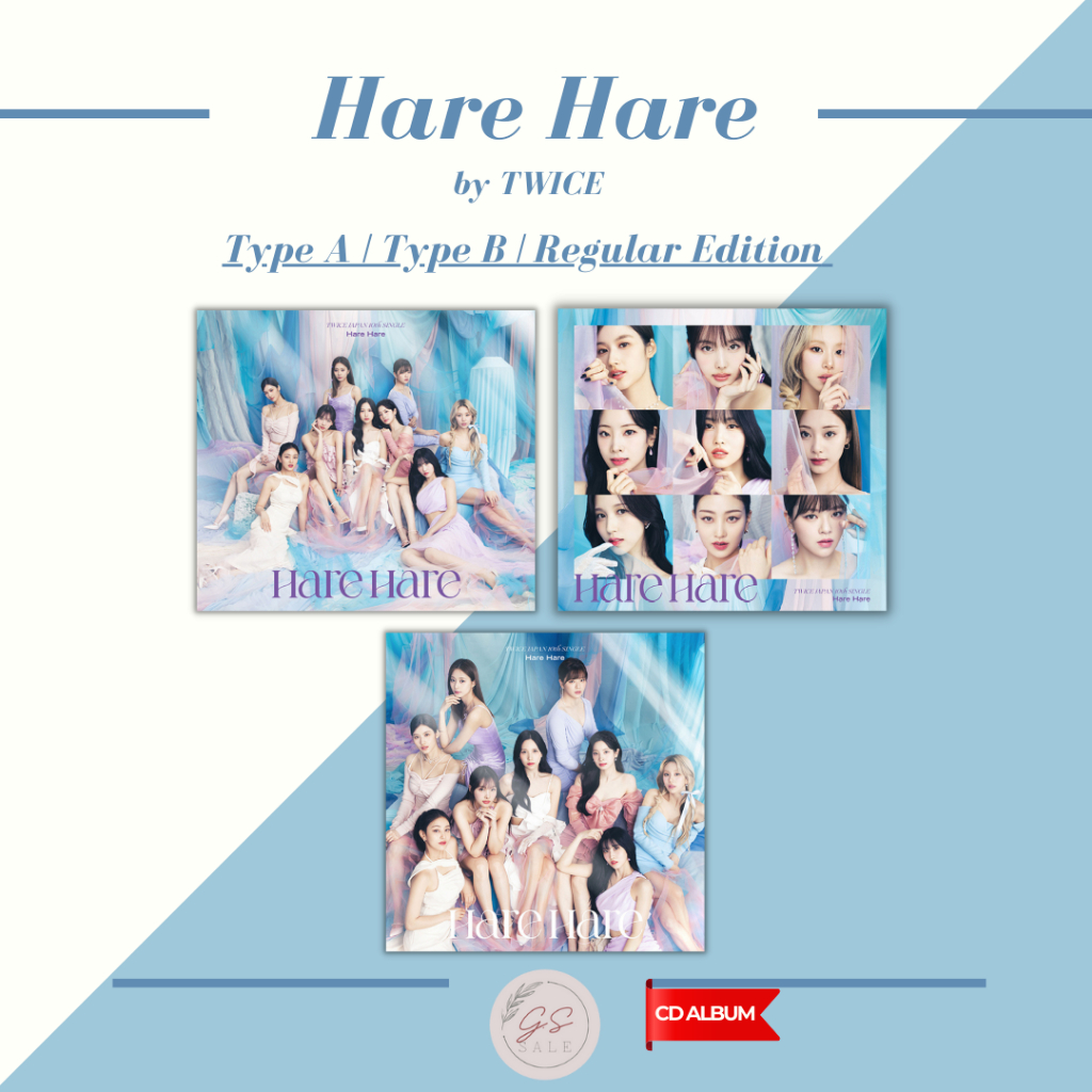 CDJapan : Hare Hare [w/ DVD, Limited Edition / Type A] TWICE CD Maxi