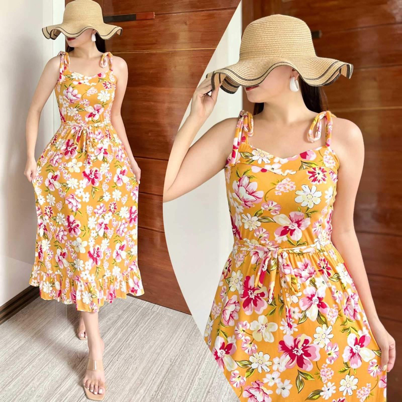 Summer cheap dress shopee