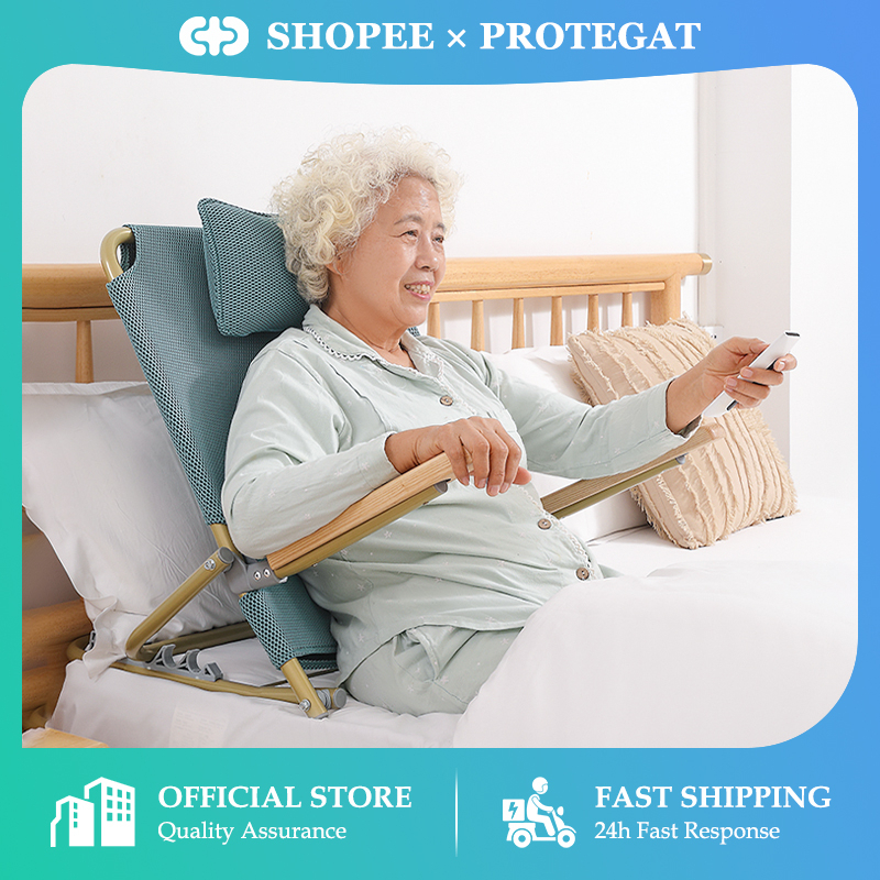 Adjustable Angle Back Rest for Bed - Wedge Floor Bed Backrest Support,Elderly  Bed Backrest,Protable Folding