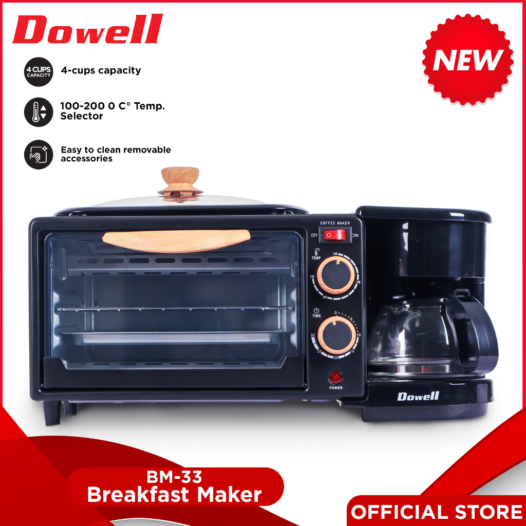 mini oven 3 in 1 breakfast maker