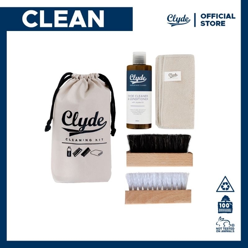 Clyde cleaning hot sale shoes