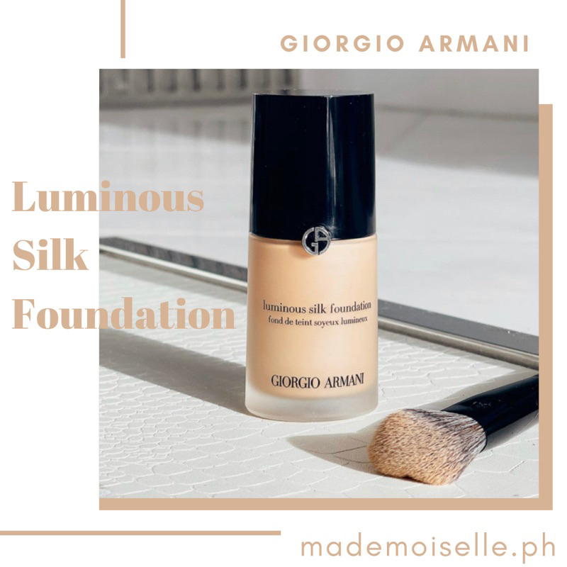 Giorgio armani luminous outlet silk foundation 30ml