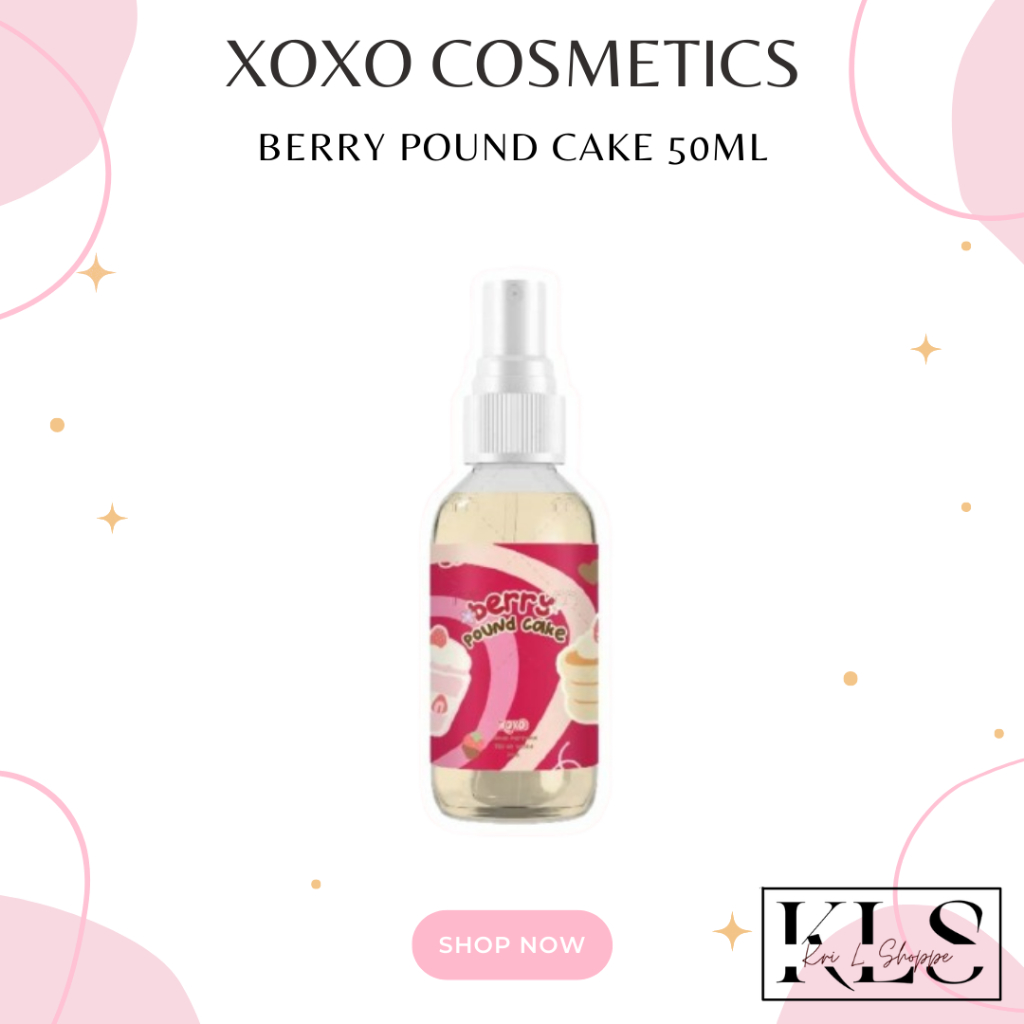 With Freebies] XOXO COSMETICS Trending Perfume Berry Pound Cake