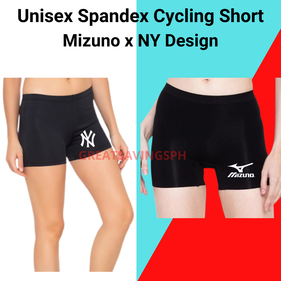 Mizuno Printed Spandex Cycling Shorts Volleyball, Running, Swimming and  other Activities