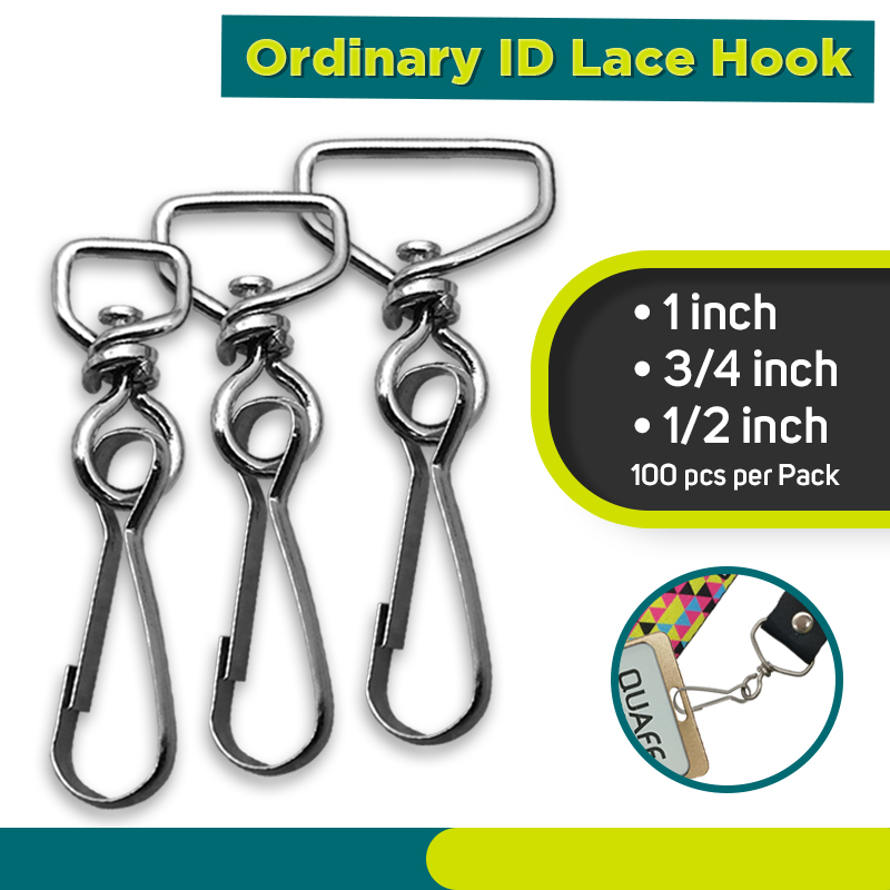 Ordinary Hook Accessories For Id Lace Making Lanyard 100 Pcs